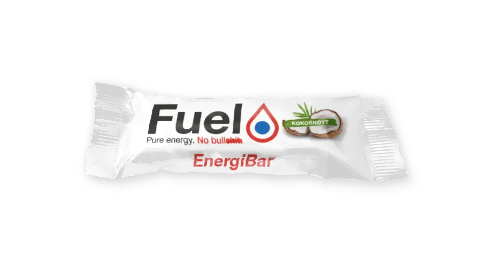 Fuel Of Norway Kokos Energibar 24 stk Fuel Of Norway Kokos Energibar 24 stk