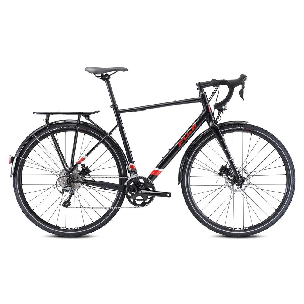 FUJI Jari 2.1 Ltd Tiagra 2022 Grussykkel, Black, Gravel sykkel