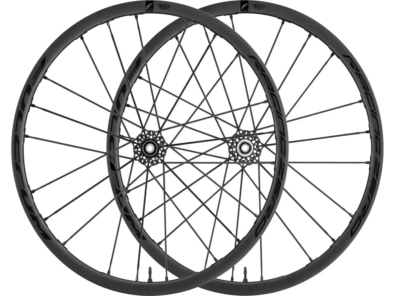 Fulcrum Racing Zero Carbon Competizione DB C19 Disc Center Lock Laufradsatz, Black, 12 x 100 / 12 x 142mm