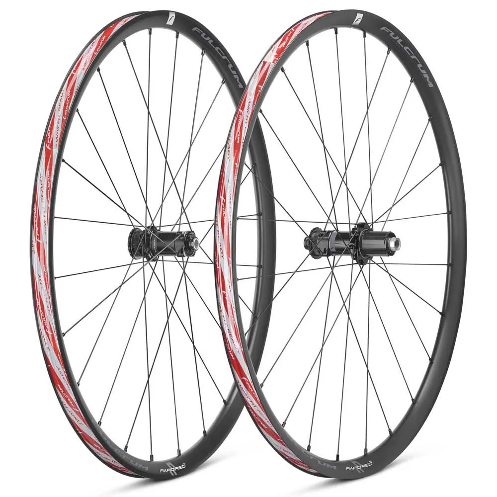 Fulcrum Rapid Red Al Afs Disc Tubeless Hjulsett For Grussykkel