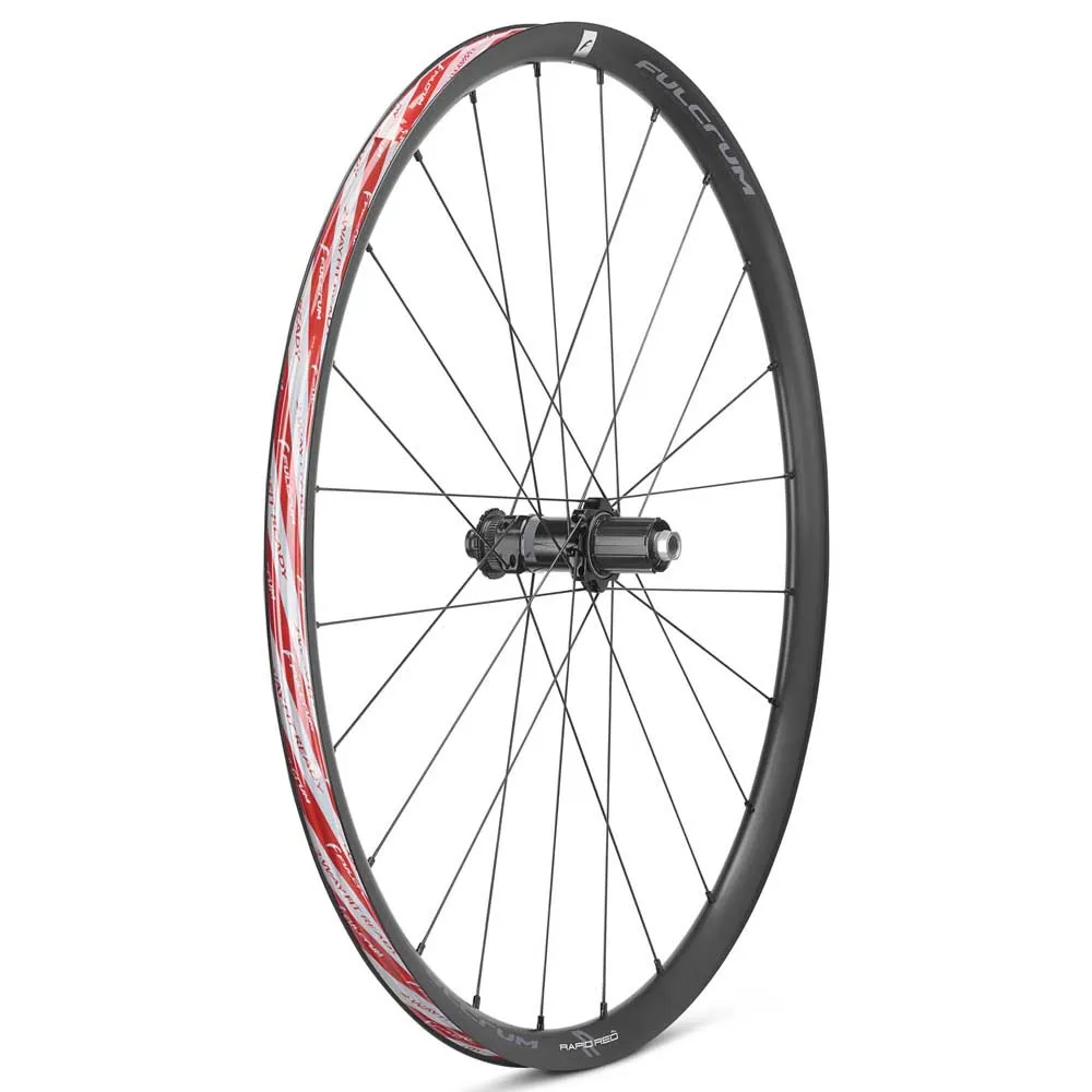 Fulcrum Rapid Red Al Afs Disc Tubeless Hjulsett For Grussykkel