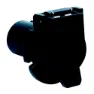 Fultyme Rv 7-polet Vridd Låsekontakt, Black, One Size