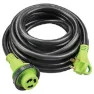 Fultyme Rv Elektrisk Skjøteledning Med Hunnlåsering 7.62 M 30a, Black, One Size