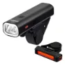 Funken 2000-500mah Sykkellyktesett, Black, 400-50 Lysstyrker