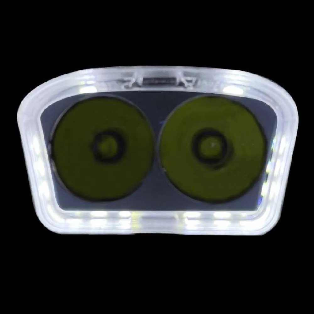 Funken 2x Cree + 14 Smd Day Frontlys, Black, 900 Lysstyrker