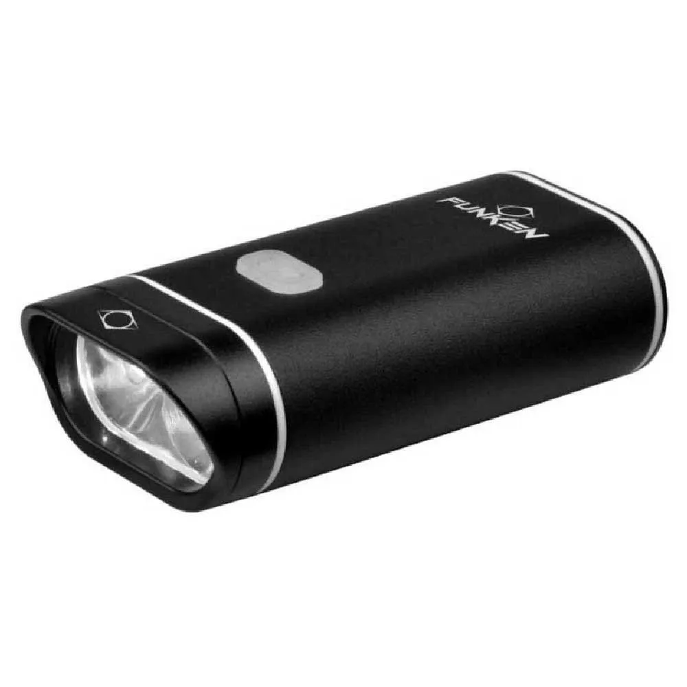 Funken 2x Cree 1800mah Li-poly Frontlys, Black, 500 Lysstyrker Funken 2x Cree 1800mah Li-poly Frontlys, Black, 500 Lysstyrker