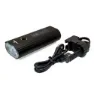 Funken 2x Led Xpg Sensor 3000mah Li-poly Integrated Frontlys, Black, 650 Lysstyrker