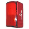 Funken Clic Integrada 500mah Baklys, Red, 100 Lysstyrker