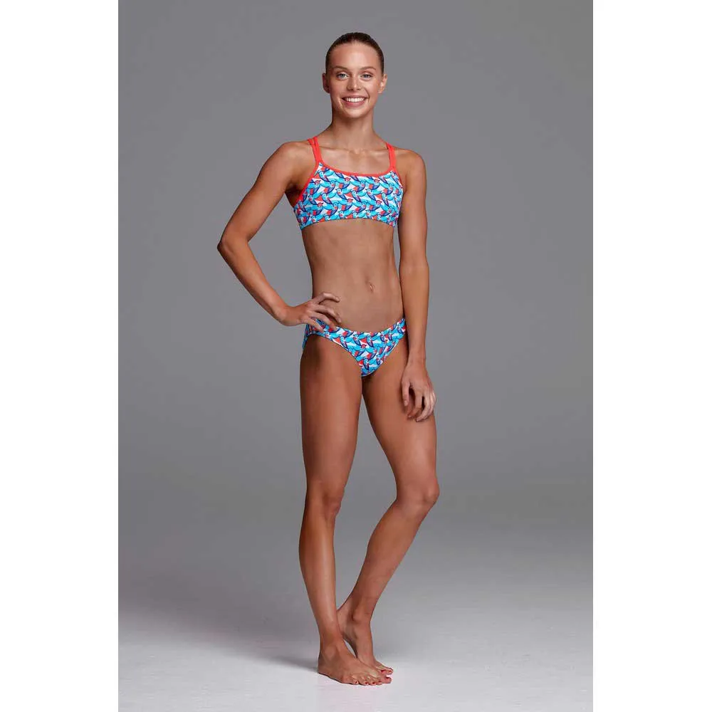 Funkita Criss Cross Bikini, Swallowed up, 10Y Funkita Criss Cross Bikini, Swallowed up, 10Y