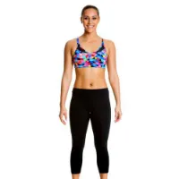 Funkita Electric Runner 3/4 Leggings female