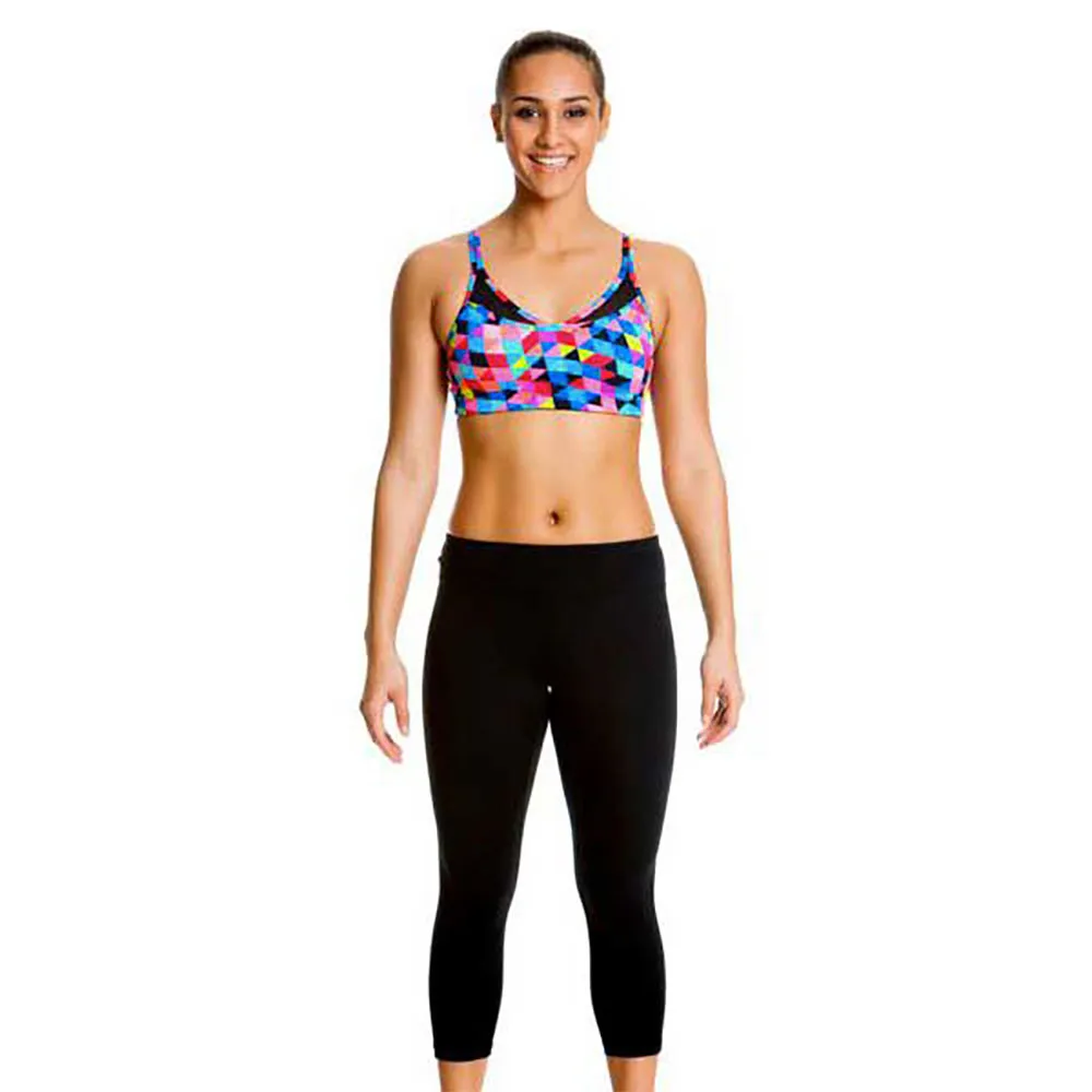 Funkita Electric Runner 3/4 Leggings female