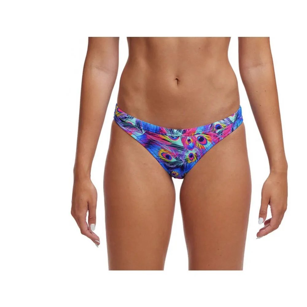Funkita Hipster Peacock Paradise Bikini Bunn female, Illustration aqua / multi, AUS 10 Funkita Hipster Peacock Paradise Bikini Bunn female, Illustration aqua / multi, AUS 10