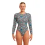 Funkita Long Shot Weave Please Badetøy female, Weave please
