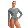 Funkita Long Shot Weave Please Badetøy female, Weave please