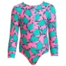 Funkita Sun Cover Badetøy female, Paddling pink, 4Y
