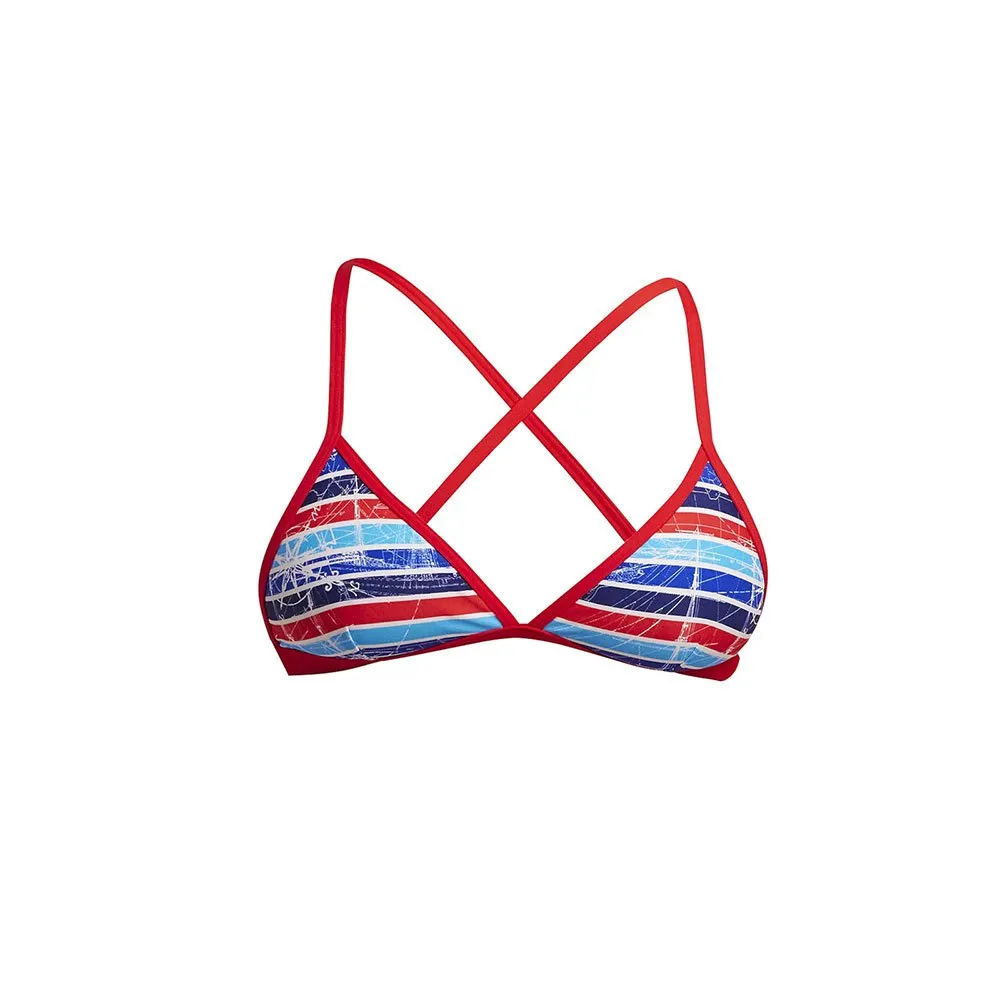 Funkita Tri Posh Spice Bikinitopp female, Posh spice, AUS 8