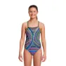Funkita Tribal Revival Badetøy female, Classic blue, 10Y
