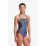 Funkita Tribal Revival Badetøy female, Classic blue, 10Y