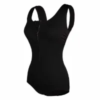 Funkita Zip Front Badetøy female