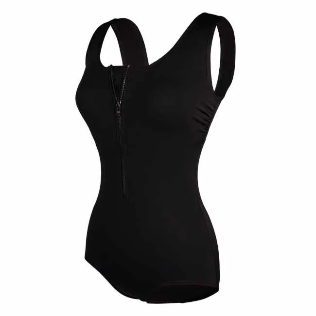 Funkita Zip Front Badetøy female