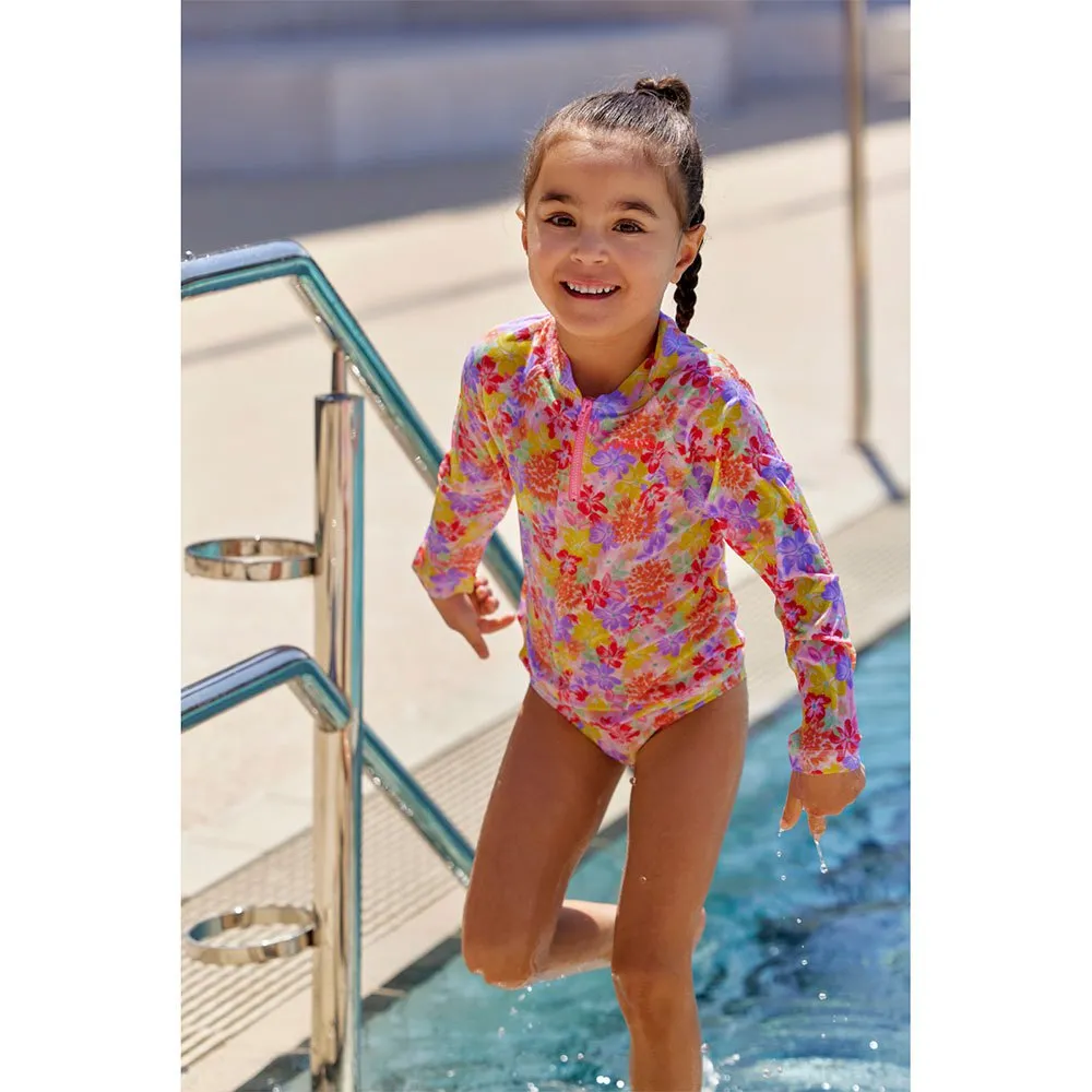 Funkita Zippy Junior Uv-sett unisex, Summer garden, 4Y Funkita Zippy Junior Uv-sett unisex, Summer garden, 4Y
