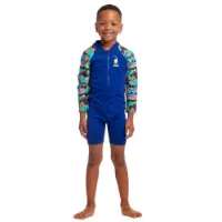 Funky Trunks Go Uv-beskyttende Langermet Jumpsuit Til Barn unisex Funky Trunks Go Uv-beskyttende Langermet Jumpsuit Til Barn unisex