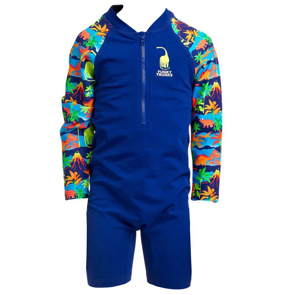 Funky Trunks Go Uv-beskyttende Langermet Jumpsuit Til Barn unisex
