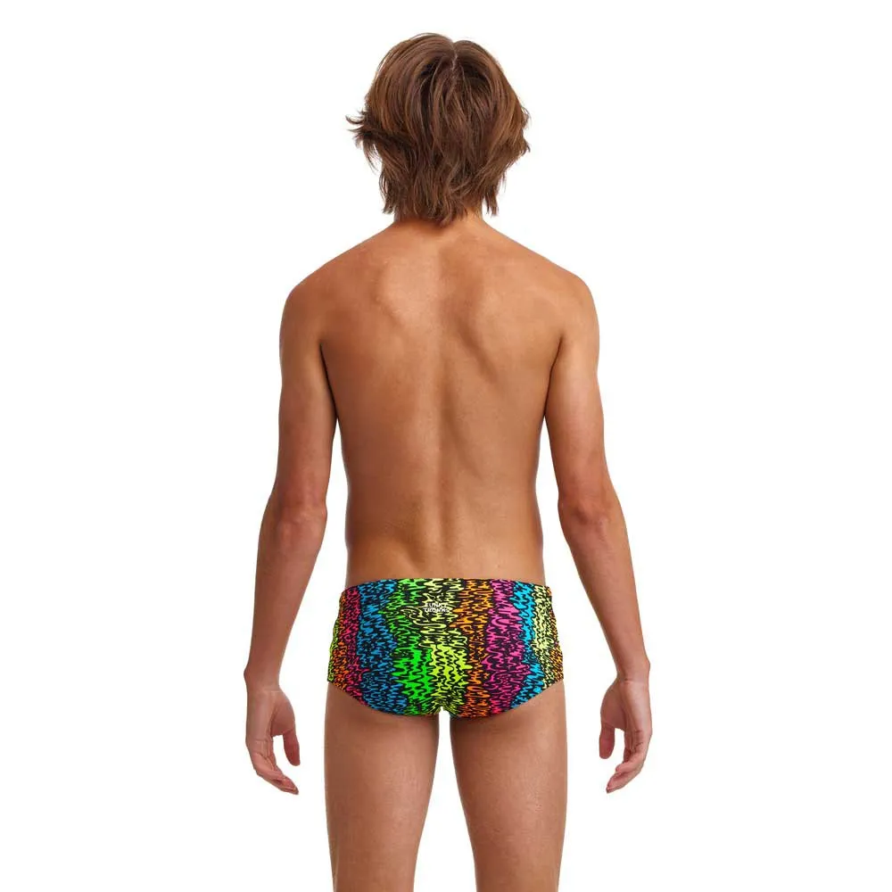Funky Trunks Sidewinder Sunset West Badeshorts Boxer male, Illustration blue / multi, 26