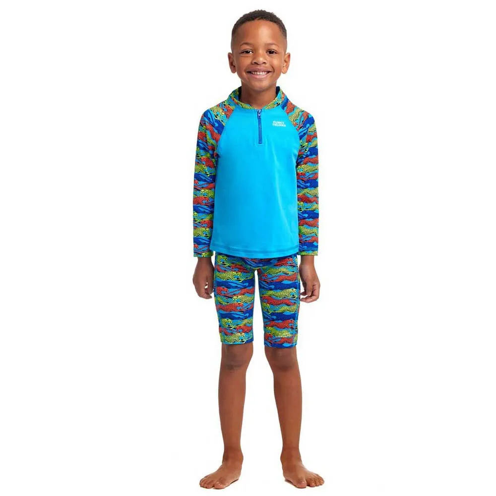 Funky Trunks Zippy Uv-beskyttende Langermet T-skjorte unisex Funky Trunks Zippy Uv-beskyttende Langermet T-skjorte unisex