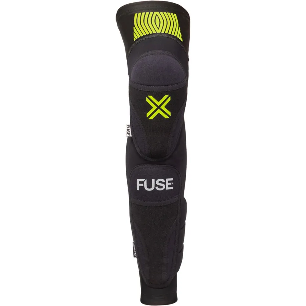 FUSE Omega 100 Knebeskytter/skinnebeskytter, Black