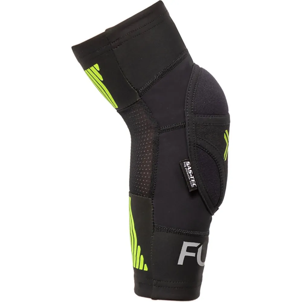 FUSE Omega Kids Albuebeskyttere, Black / neon yellow FUSE Omega Kids Albuebeskyttere, Black / neon yellow