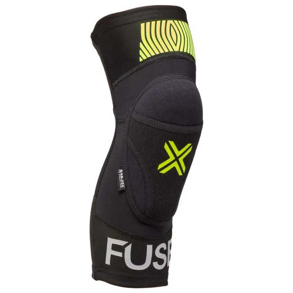 FUSE Omega Knebeskyttere, Black / yellow