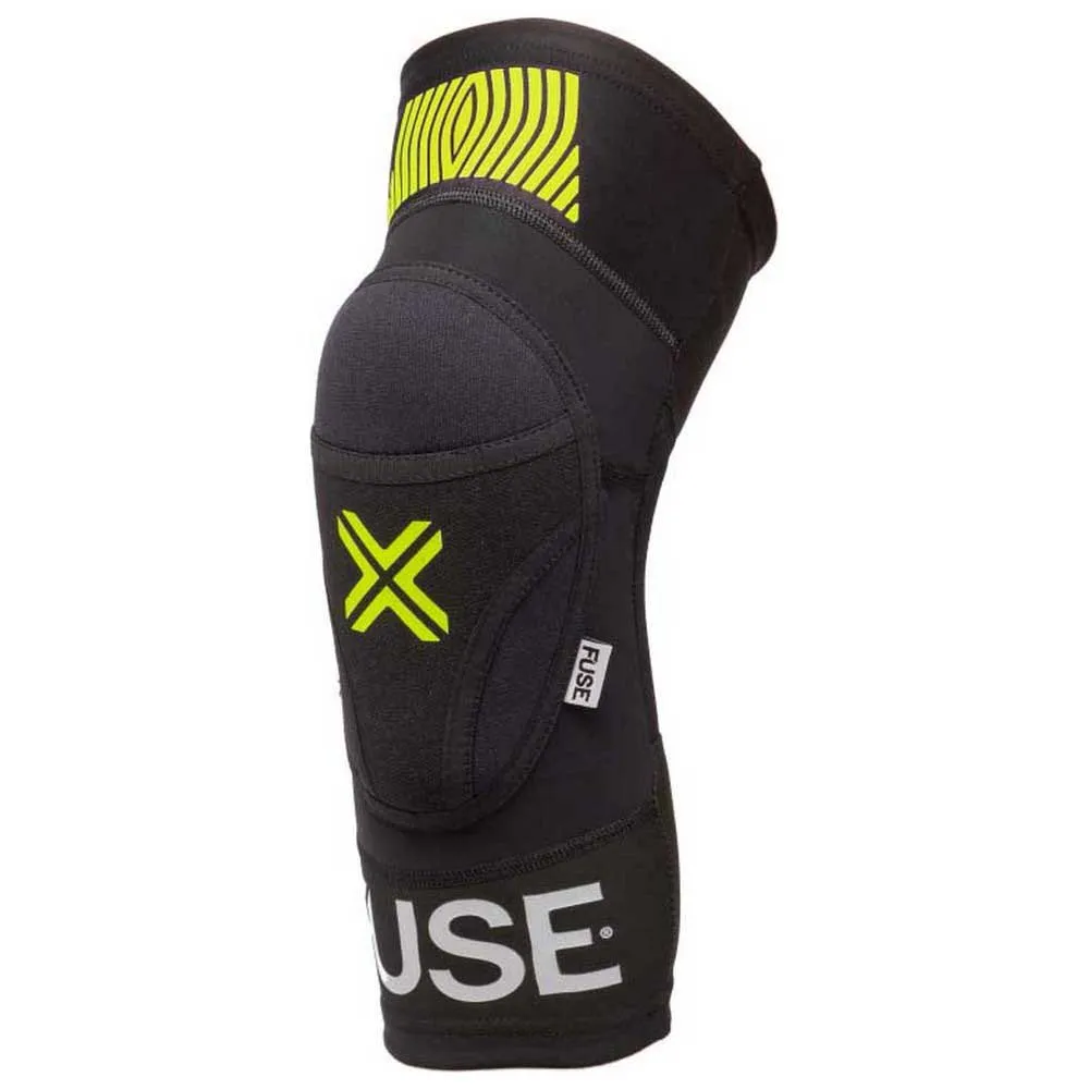 FUSE Omega Knebeskyttere, Black / yellow