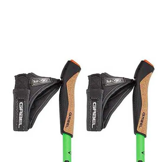 Gabel Carbon Xt 2s-80 F.l Spaserstokker, Black / green, 54-135cm