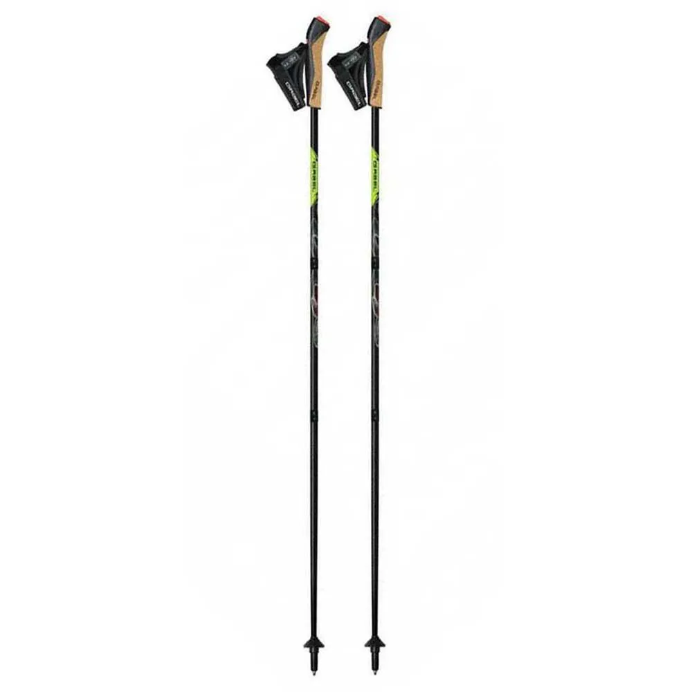 Gabel Cobra 3s-tr Spaserstokker, Black / yellow, 130cm