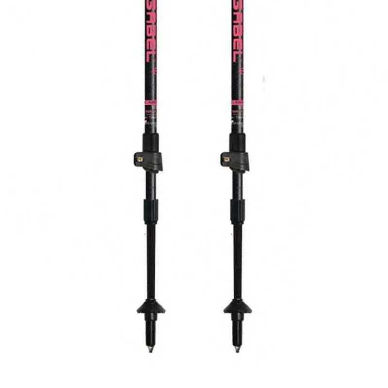 Gabel Escape Carbon Tour Lite Ai Spaserstokker, Black / pink, 59-131cm Gabel Escape Carbon Tour Lite Ai Spaserstokker, Black / pink, 59-131cm
