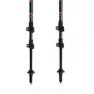 Gabel Escape Carbon Tour Lite Spaserstokker, Black / pink, 59-131cm