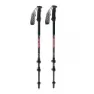 Gabel Escape Carbon Tour Lite Spaserstokker, Black / pink, 59-131cm
