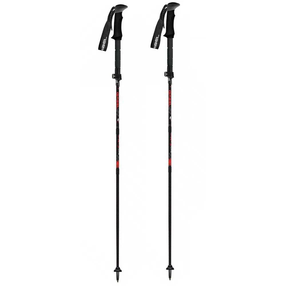 Gabel Fr-3 Ef Aluminio F60 Spaserstokker, Black / red, 37-130cm Gabel Fr-3 Ef Aluminio F60 Spaserstokker, Black / red, 37-130cm