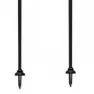 Gabel Fr-3 Ef Aluminio F60 Spaserstokker, Black / red, 37-130cm