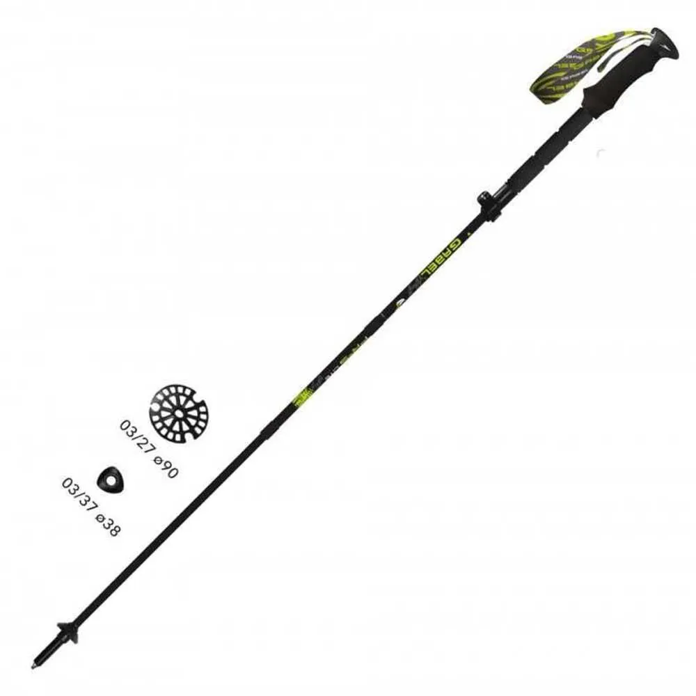Gabel Fr-5 Fl Lite Xtl Spaserstokker, Black, 38-140cm Gabel Fr-5 Fl Lite Xtl Spaserstokker, Black, 38-140cm
