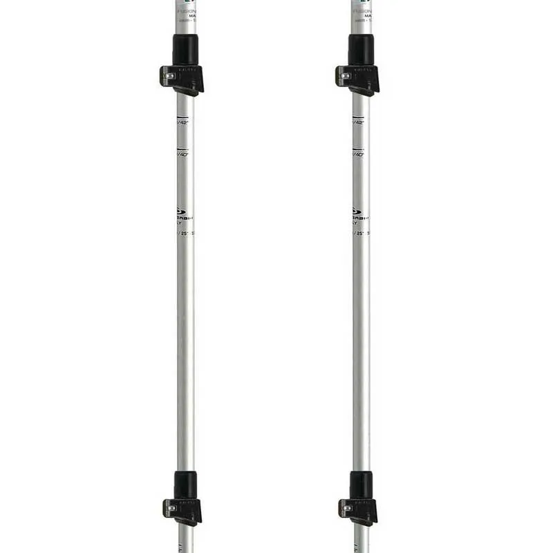 Gabel Fusion Corck Tech Alu F56-16/14/12 Spaserstokker, Silver, 59-130cm Gabel Fusion Corck Tech Alu F56-16/14/12 Spaserstokker, Silver, 59-130cm