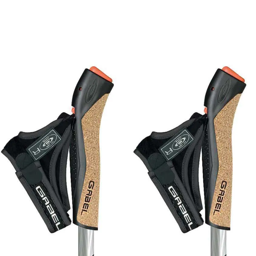 Gabel Fusion Corck Tech Alu F56-16/14/12 Spaserstokker, Silver, 59-130cm Gabel Fusion Corck Tech Alu F56-16/14/12 Spaserstokker, Silver, 59-130cm