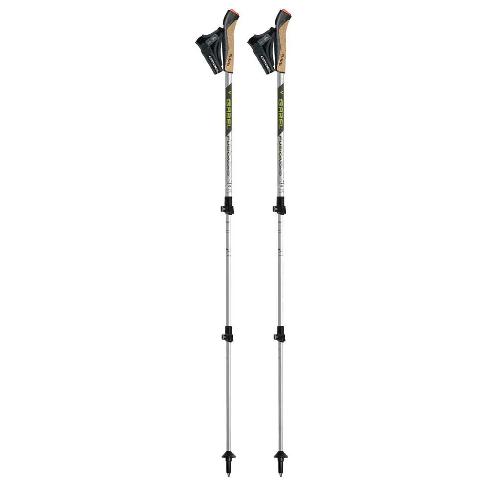 Gabel Fusion Corck Tech Alu F56-16/14/12 Spaserstokker, Silver, 59-130cm Gabel Fusion Corck Tech Alu F56-16/14/12 Spaserstokker, Silver, 59-130cm