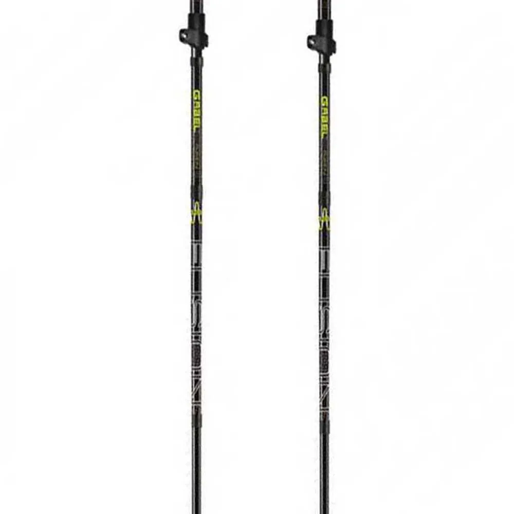 Gabel Fusion Wired Spaserstokker, Black / yellow, 110-130cm Gabel Fusion Wired Spaserstokker, Black / yellow, 110-130cm