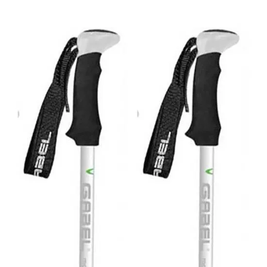 Gabel Mont Blanc Fl 4.0 Spaserstokker, White, 60-130cm