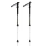 Gabel Mont Blanc Tour Lite Spaserstokker, Black / green, 66-144cm