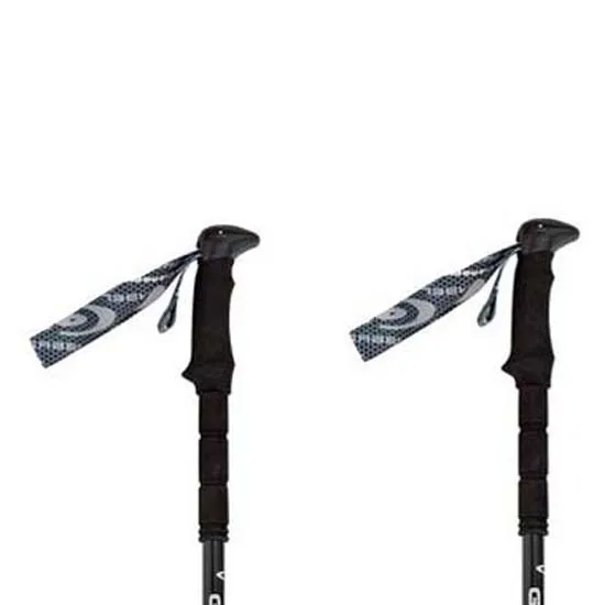 Gabel Mont Blanc Tour Lite Spaserstokker, Black / green, 66-144cm Gabel Mont Blanc Tour Lite Spaserstokker, Black / green, 66-144cm
