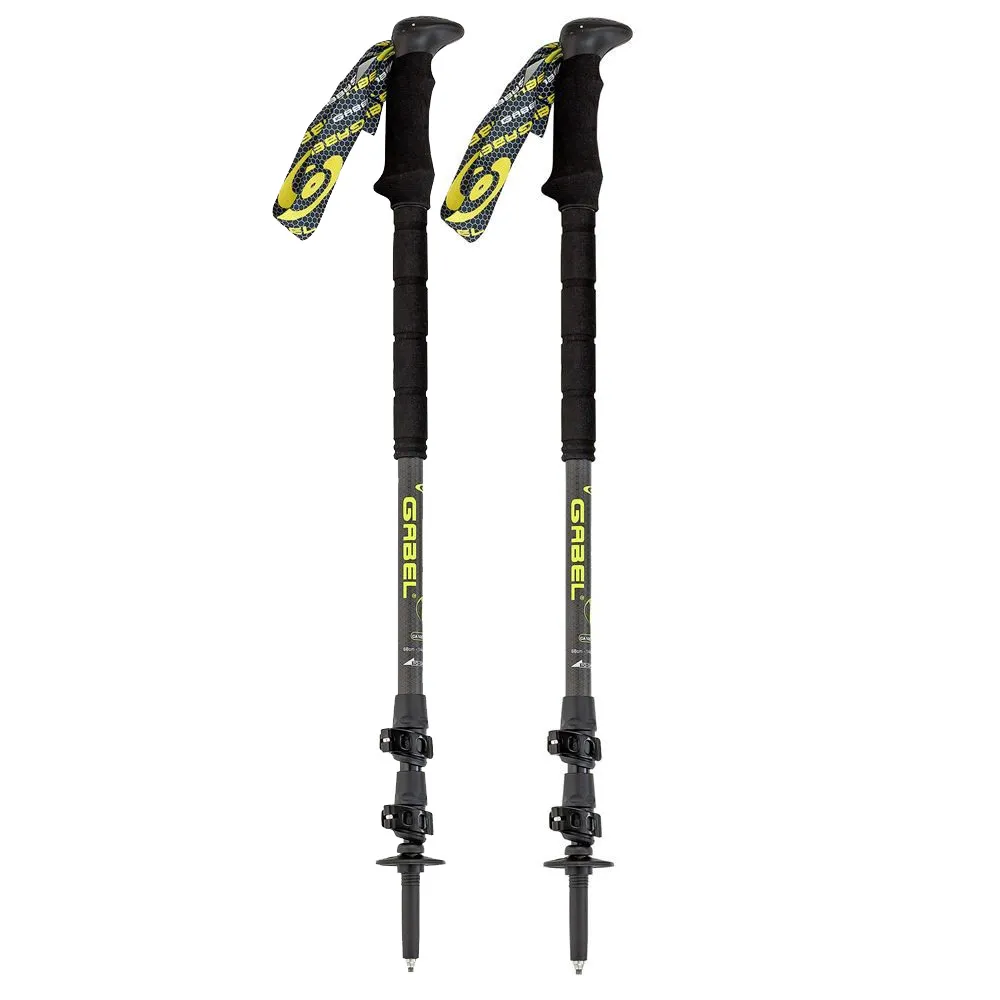 Gabel Multigrip Carbon Fl Ef Spaserstokker, Black / yellow, 66-144cm Gabel Multigrip Carbon Fl Ef Spaserstokker, Black / yellow, 66-144cm