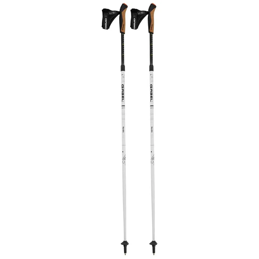 Gabel Nordic Revo Spaserstokker, White, 52-130cm Gabel Nordic Revo Spaserstokker, White, 52-130cm